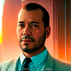 Avatar created with Stable Diffusion